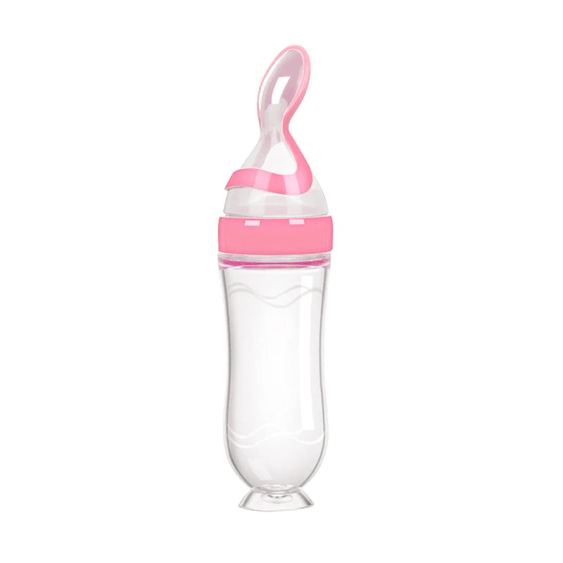 EasyBottle™ |  Biberon avec cuillère pour bébé