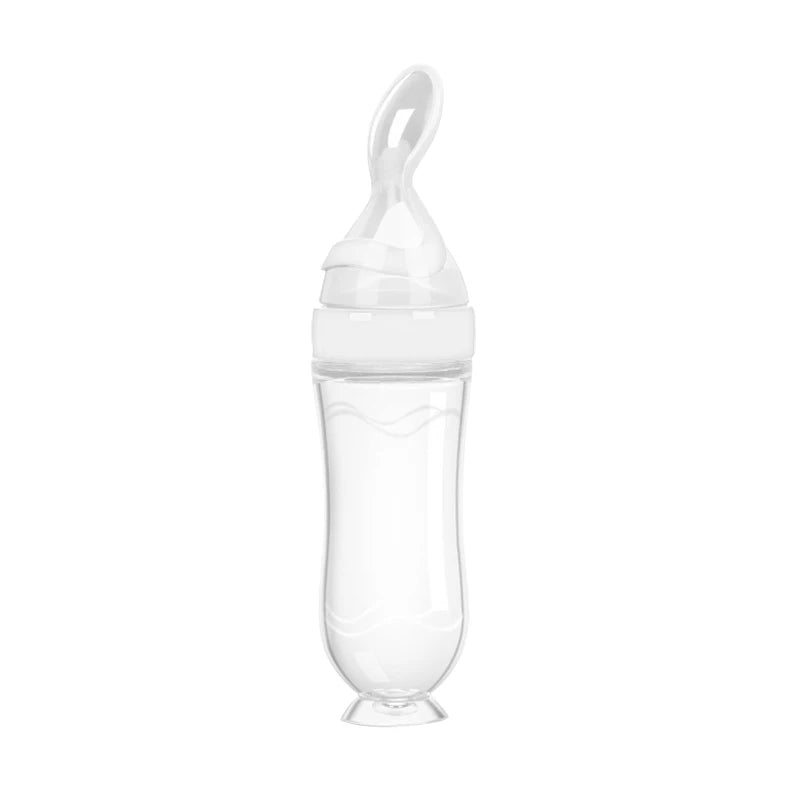 EasyBottle™ |  Biberon avec cuillère pour bébé