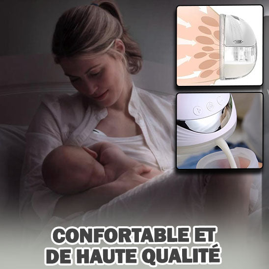 LaitPratique™|Tire-lait portable mains libres